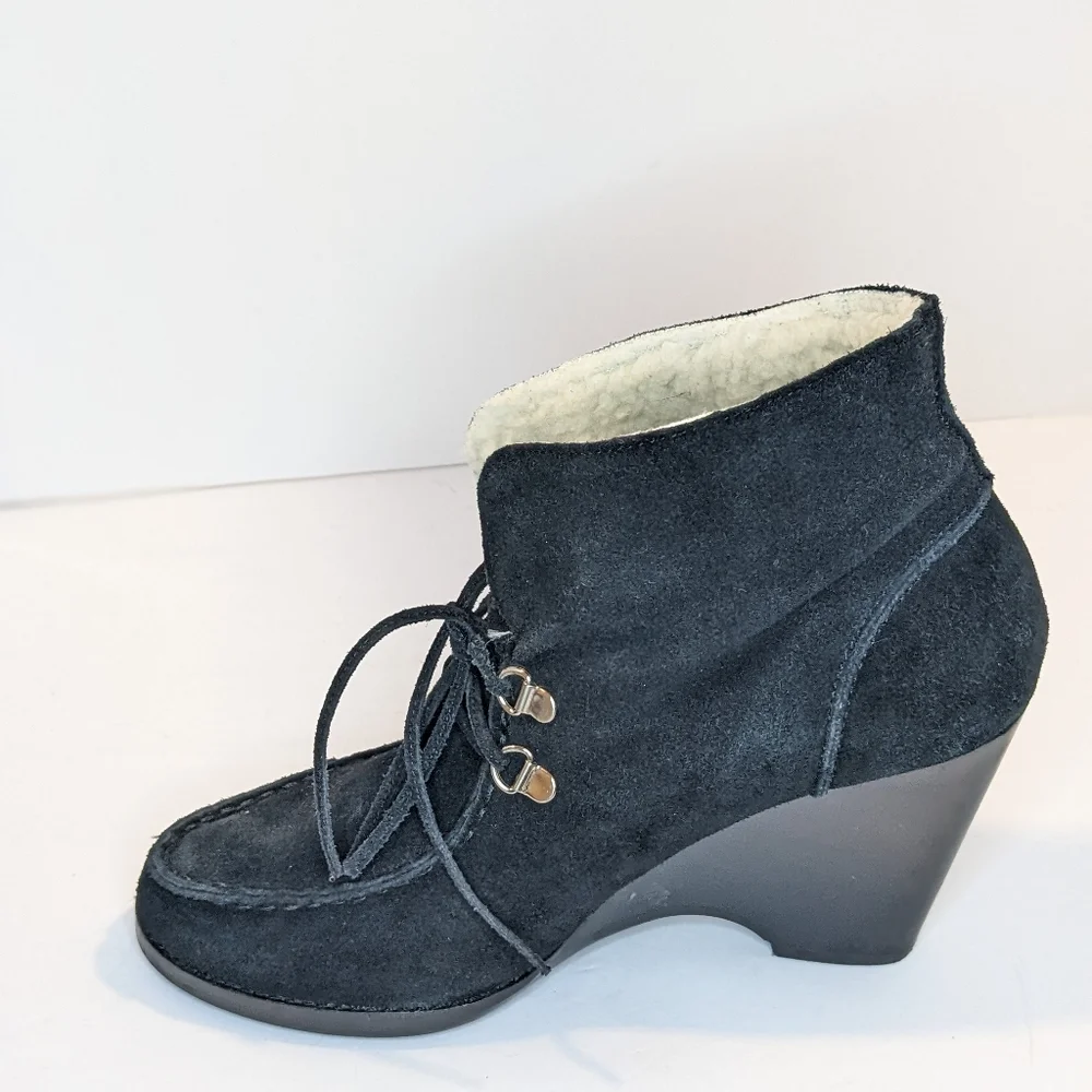 Michael kors suede wedges